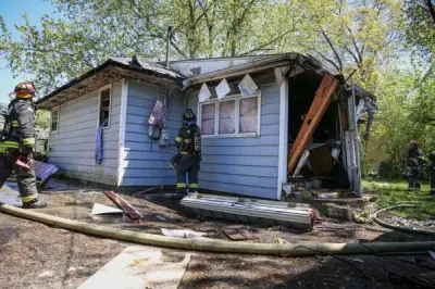 One person critically injured in house explosion Sunday near Cary